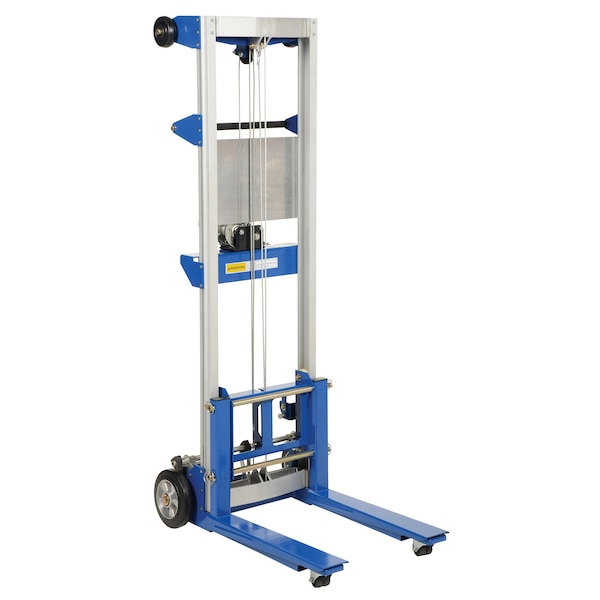 Vestil Winch Lift Truck Fixed Straddle, Load Cap. 500 lb. A-LIFT-R - main